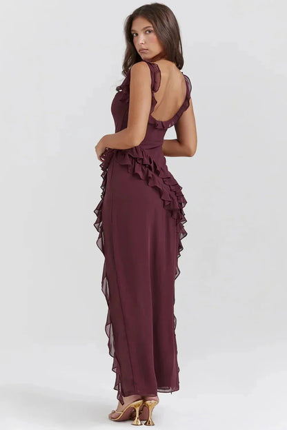 ALESSIA™ |  Maxi Dress with a Slit