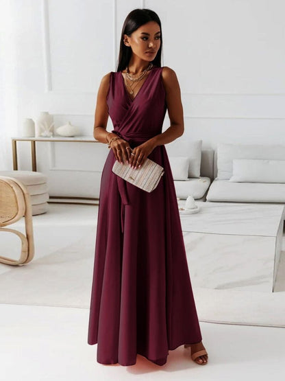 ALESSIA™ | Maxi Dress with V-neck